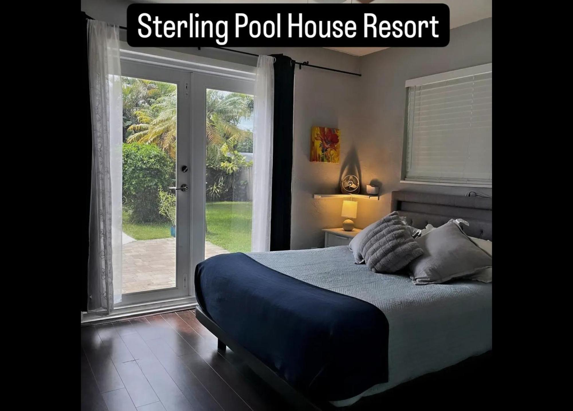 Pool House Resort Heated Swimming Pool Family Getaway Cutler Bay Exterior photo